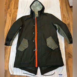 Nike Sportswear Therma-Fit White Space Parka DD6775-355 Sequoia Size Large